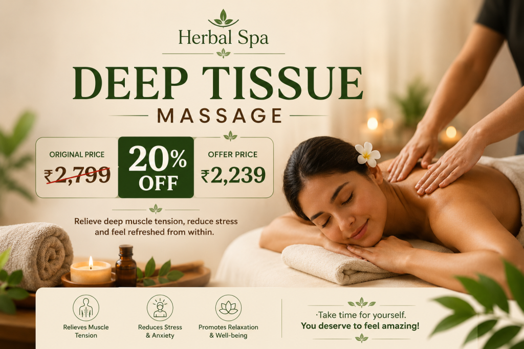 Deep Tissue Massage Top Offer deep tissue m offer image